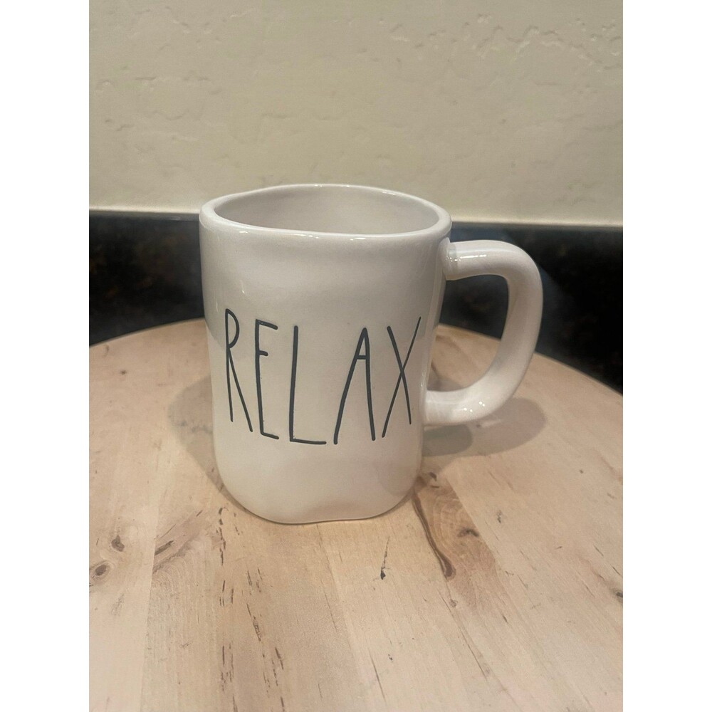 Rae Dunn “relax” coffee mug